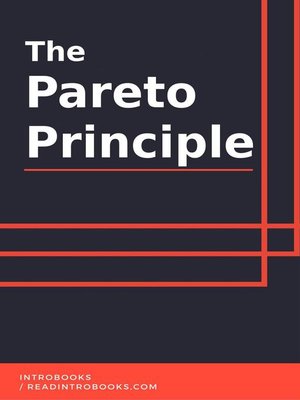 cover image of The Pareto Principle